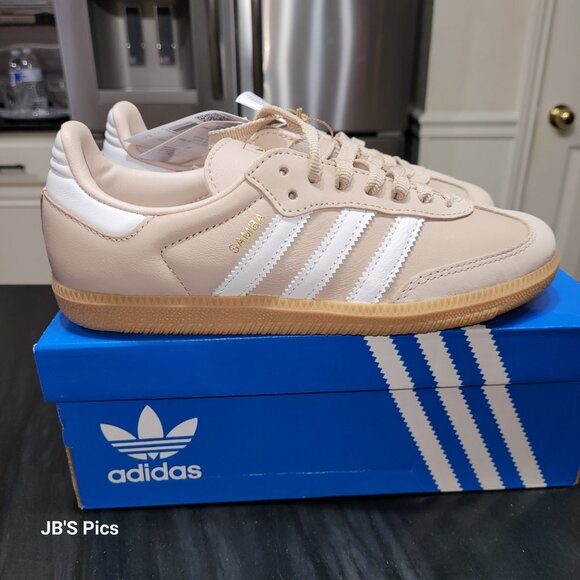 Adidas Originals Samba OG W Wonder Taupe Women IE6523 Women’s Size 5.5 Sneakers - Picture 9 of 16